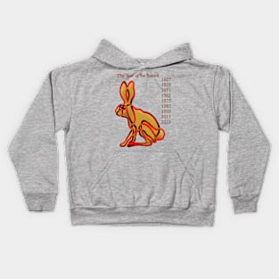 Chinese Rabbit Kids Hoodie